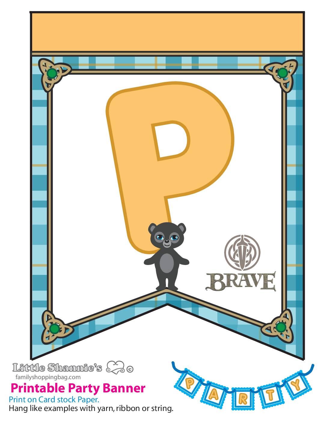 Party Banner p Brave Party Banners