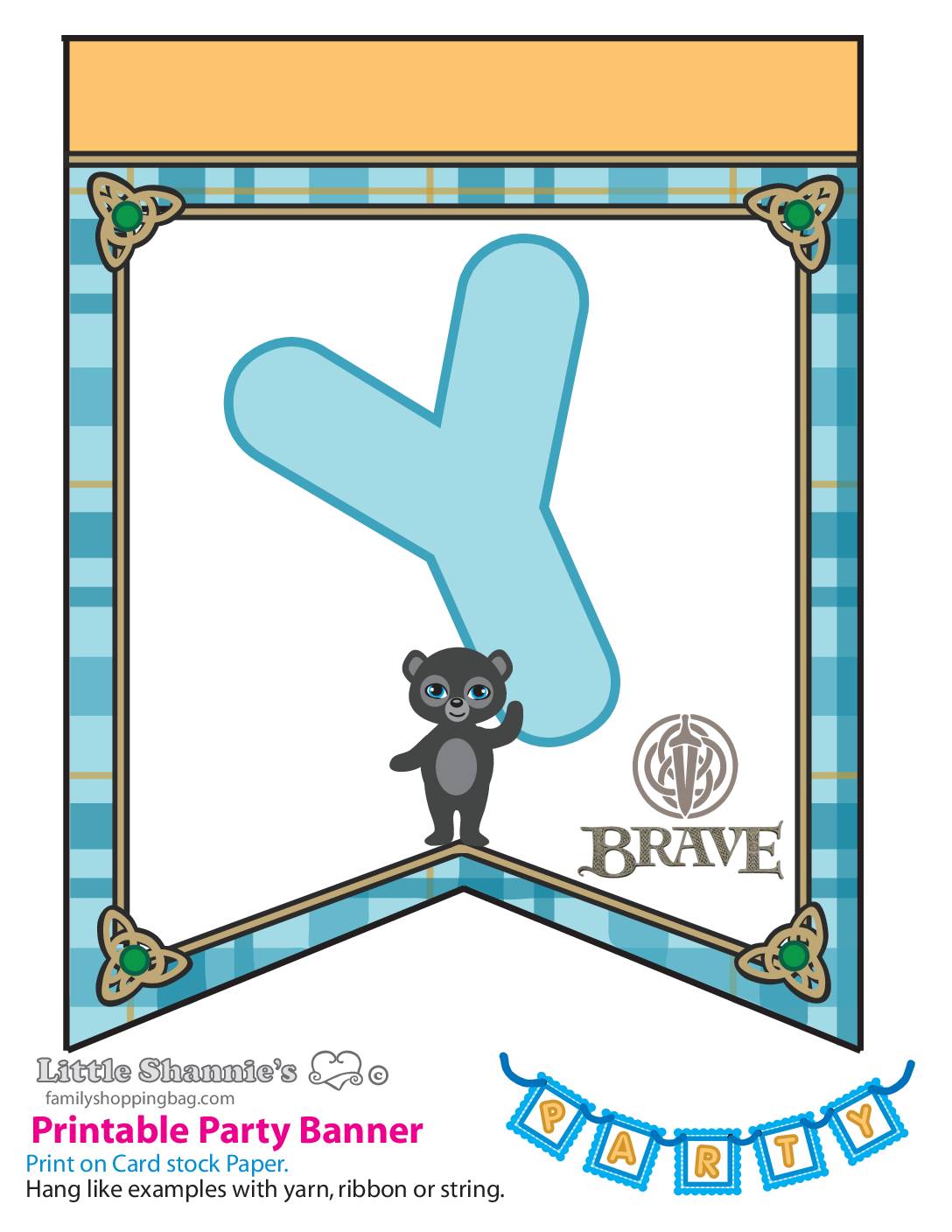 Party Banner y Brave