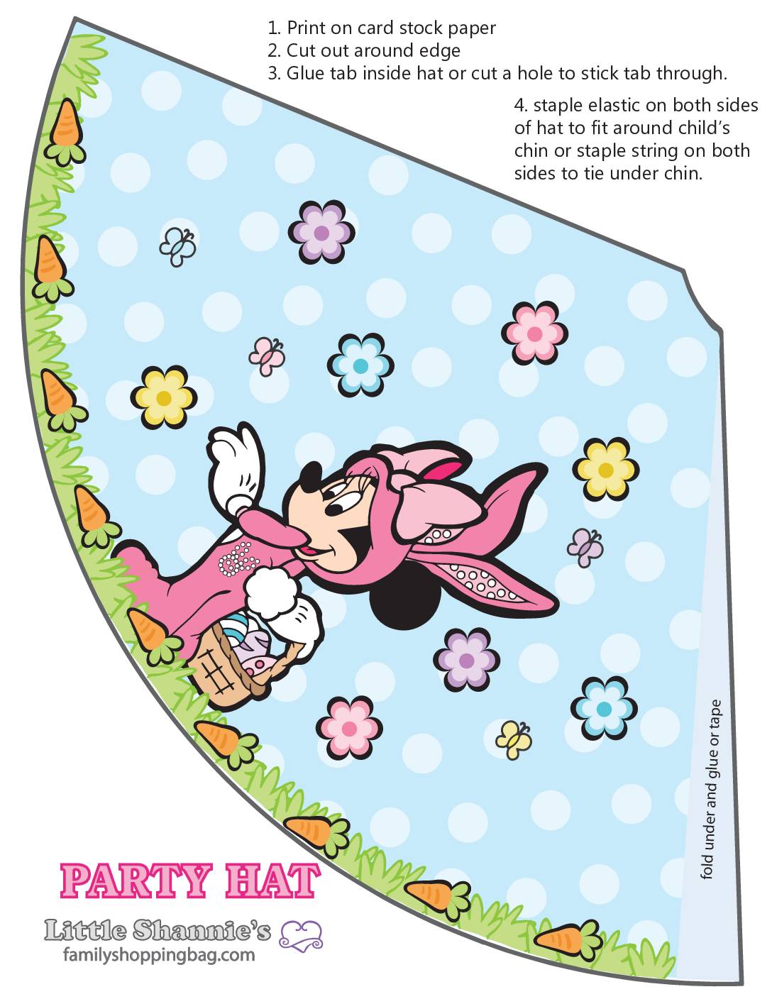 Party Hat  Mickey Mouse Easter  pdf