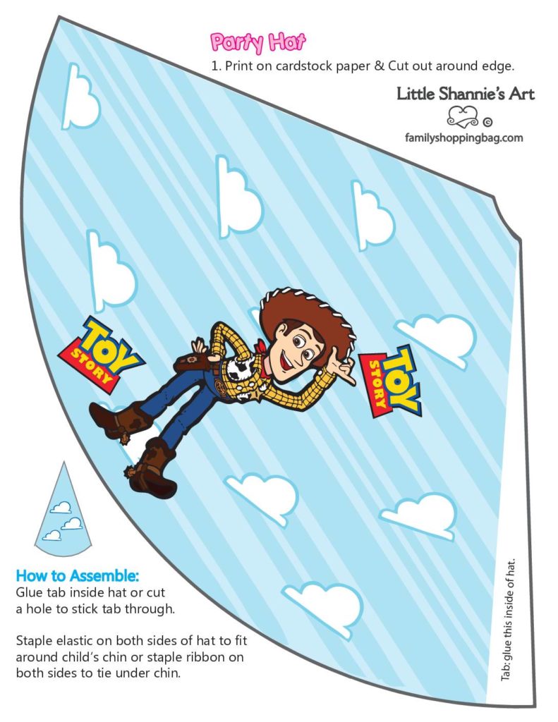 Party Hat  Toy Story  pdf