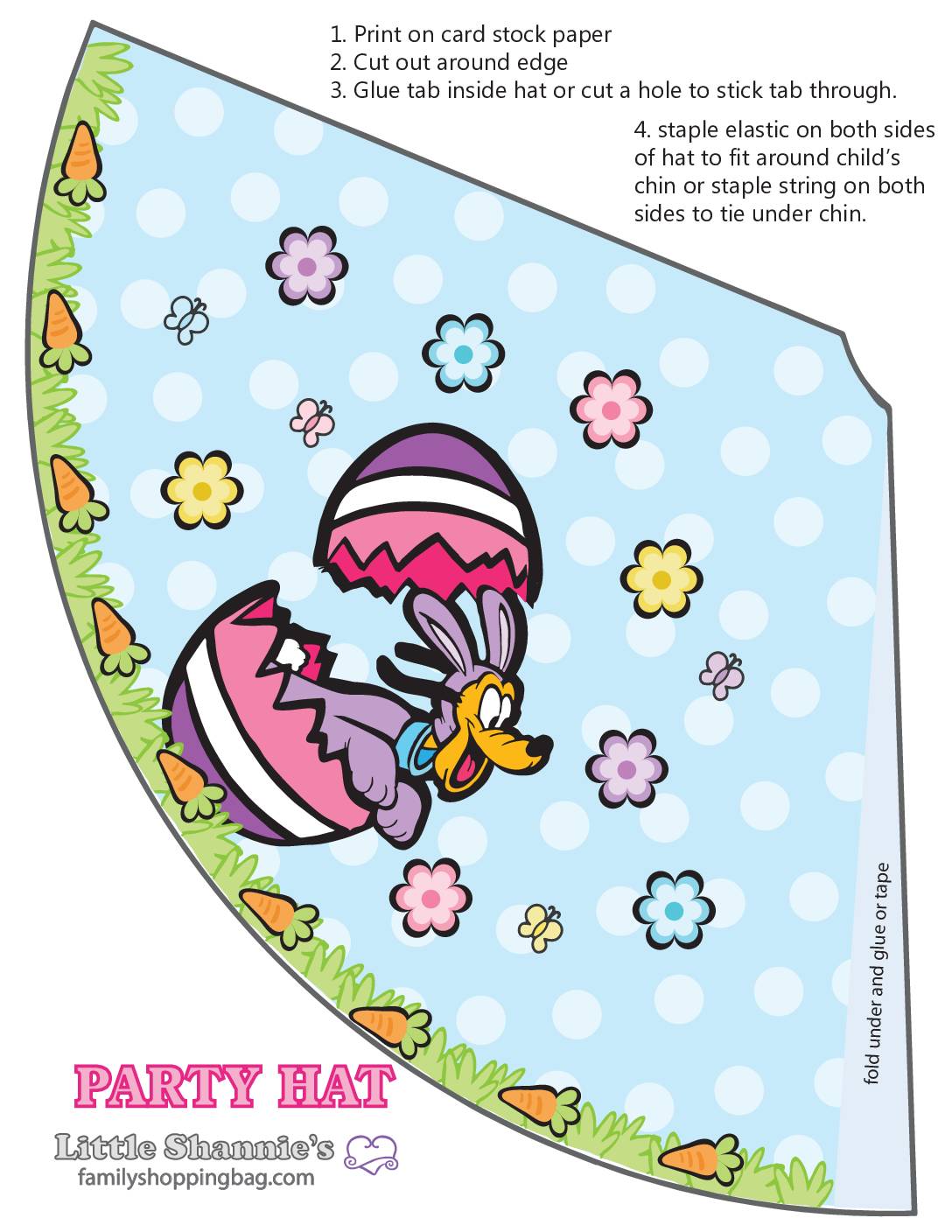 Party Hat  Mickey Mouse Easter  pdf