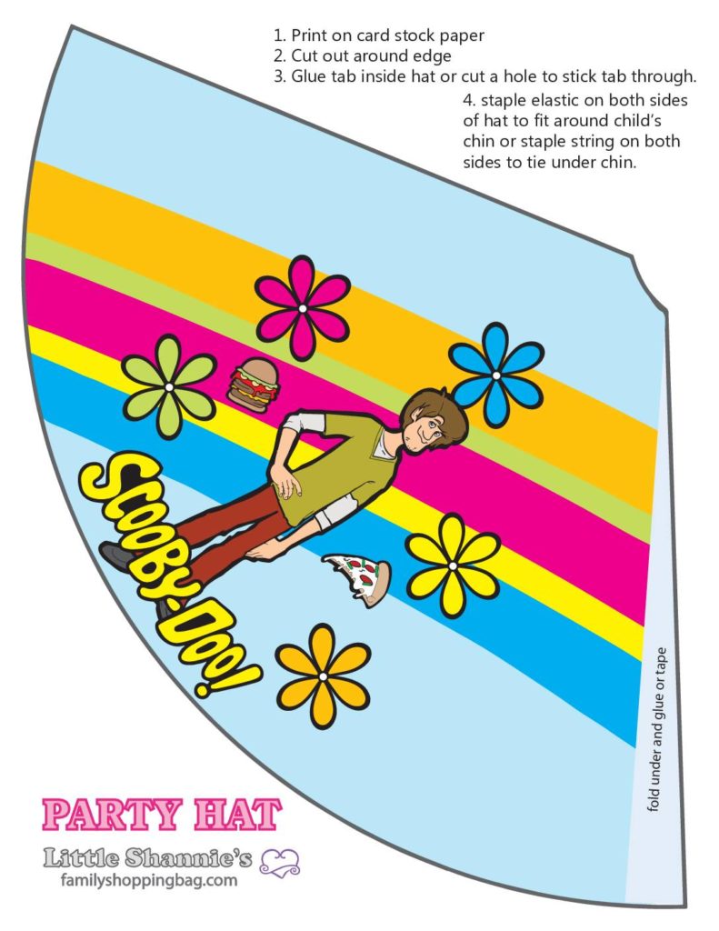 Party Hat  Scooby Doo  pdf