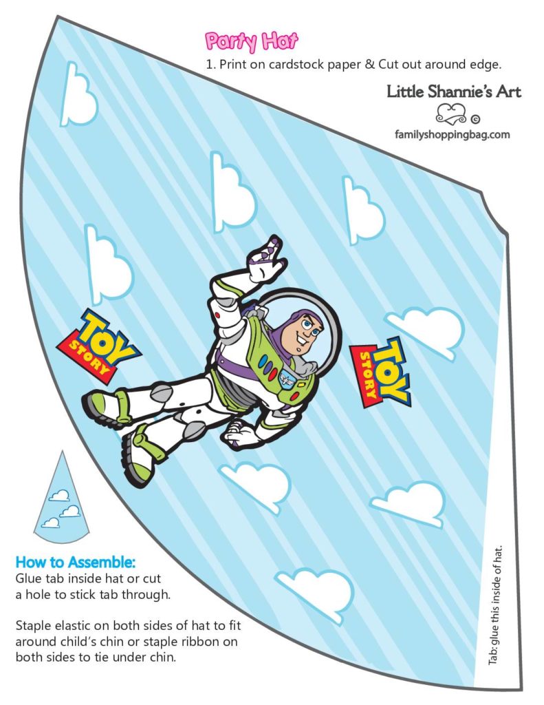 Party Hat  Toy Story  pdf