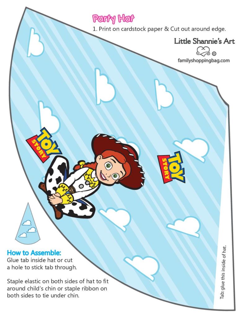 Party Hat  Toy Story  pdf