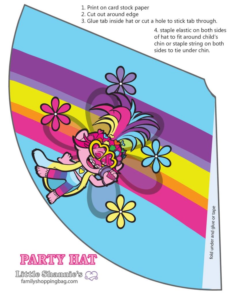Party Hat  Trolls  pdf