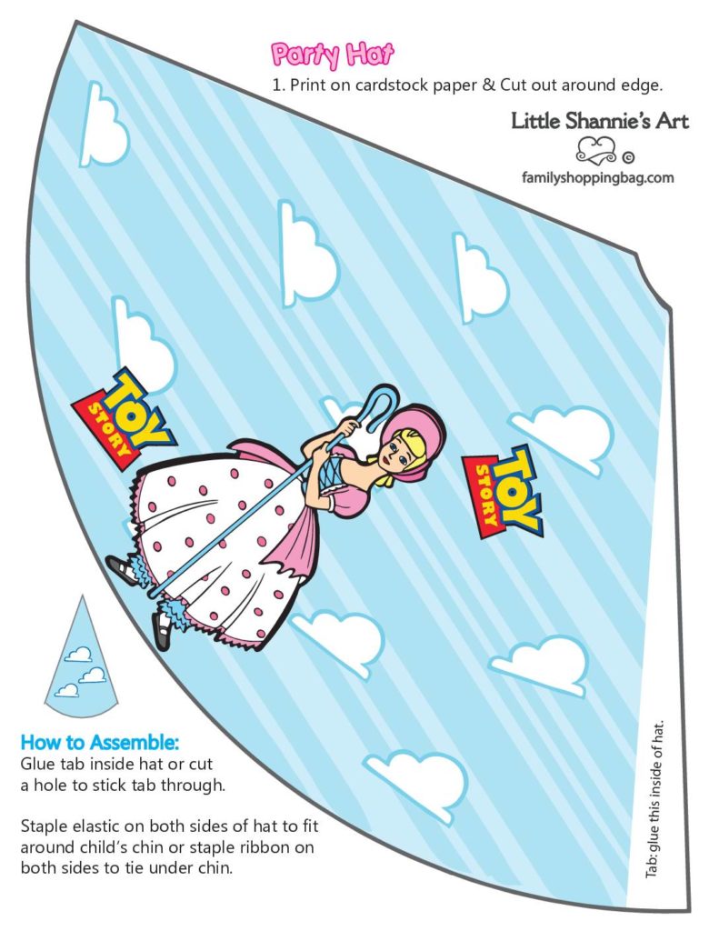 Party Hat  Toy Story  pdf