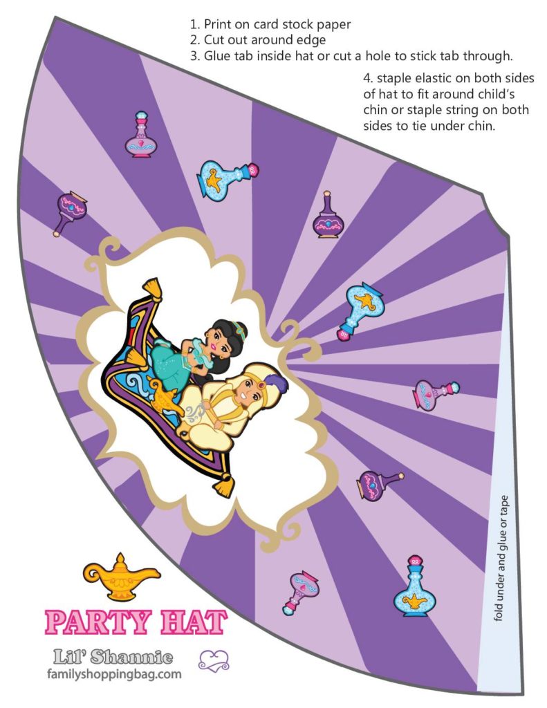 Party Hat Aladdin  pdf