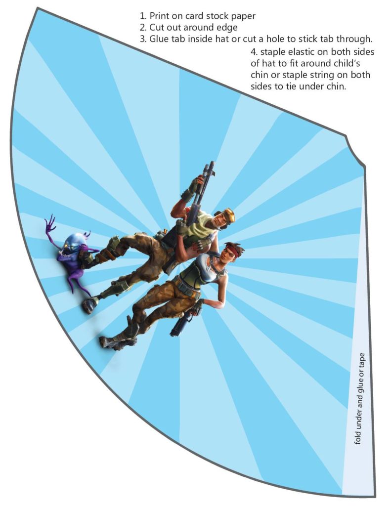 Party Hat Fortnite  pdf