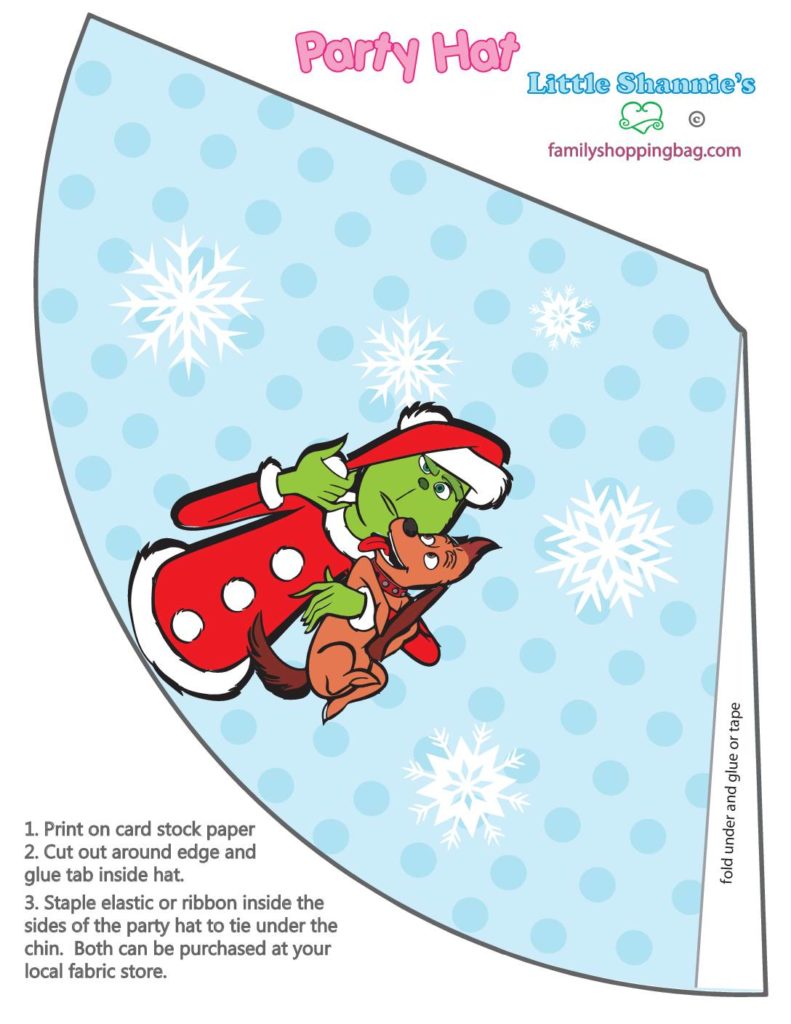 Party Hat Grinch  pdf