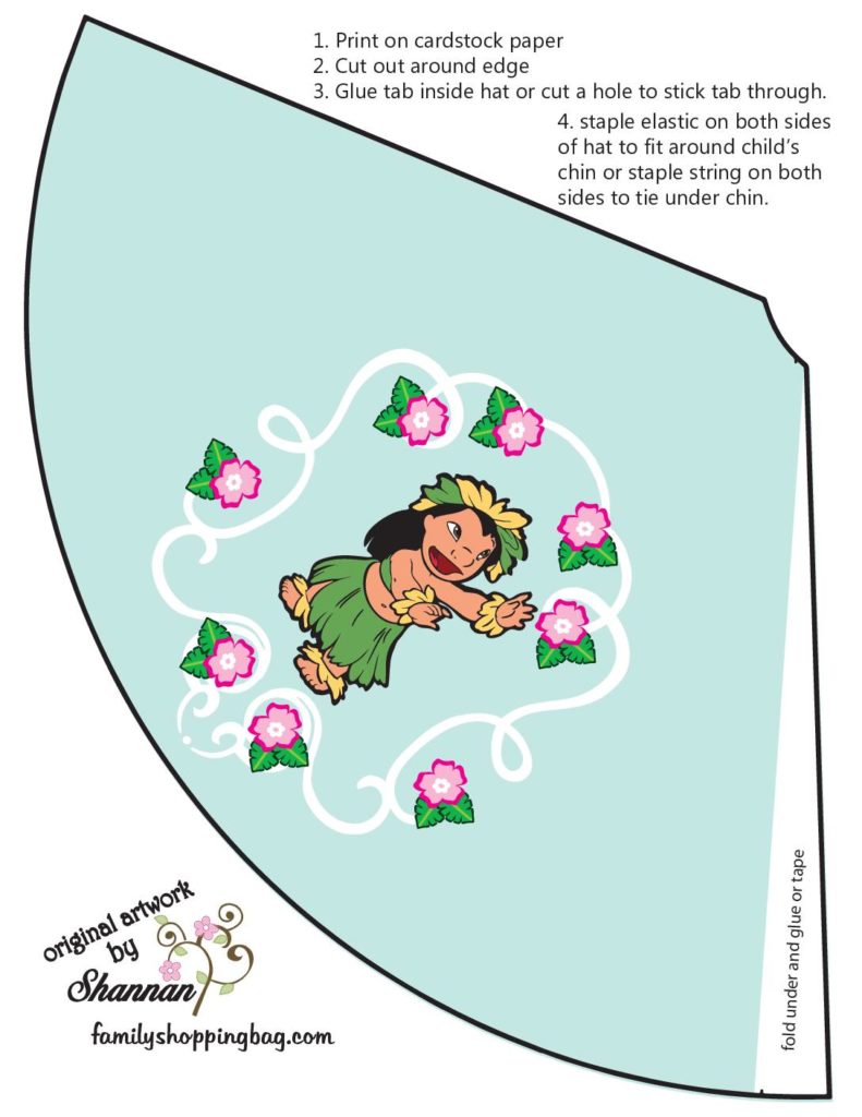 Party Hat Lilo and Stitch  pdf