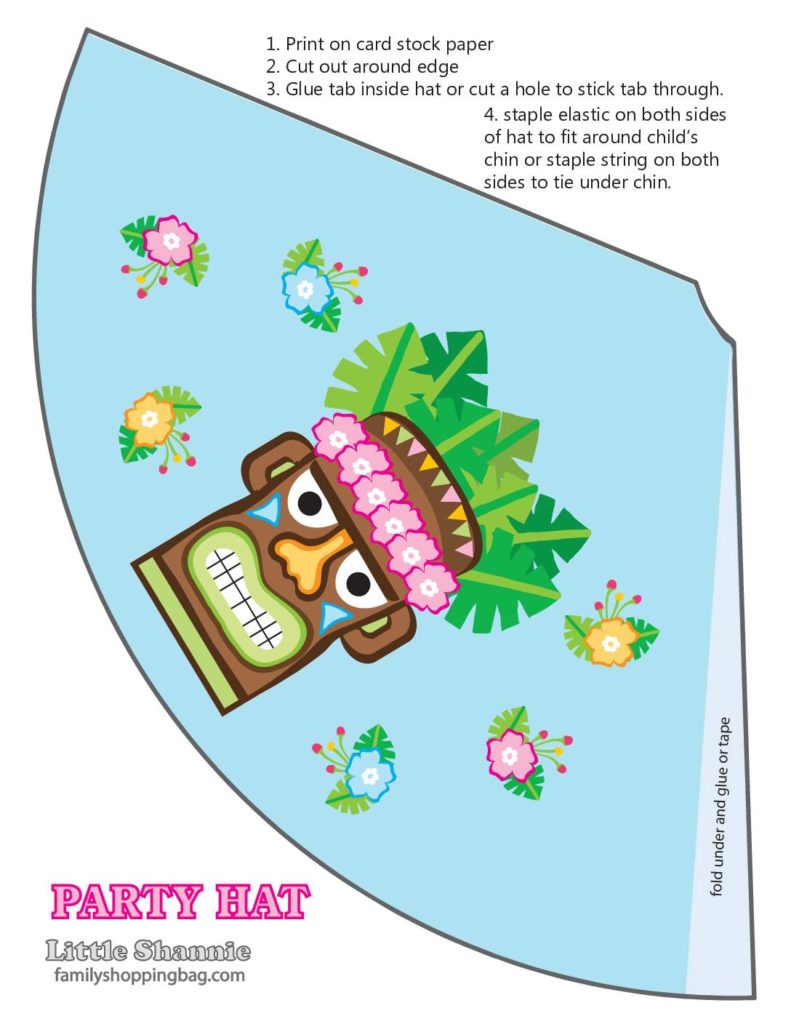 Party Hat Luau  pdf