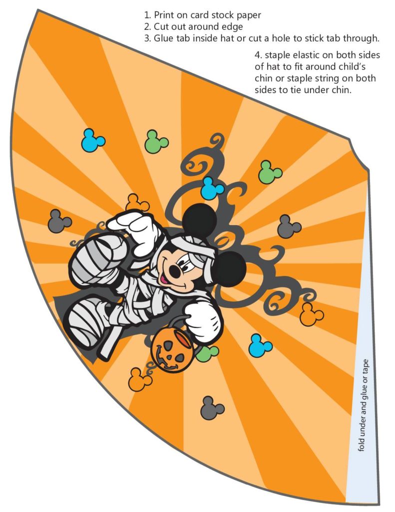 Party Hat Mickey Halloween  pdf