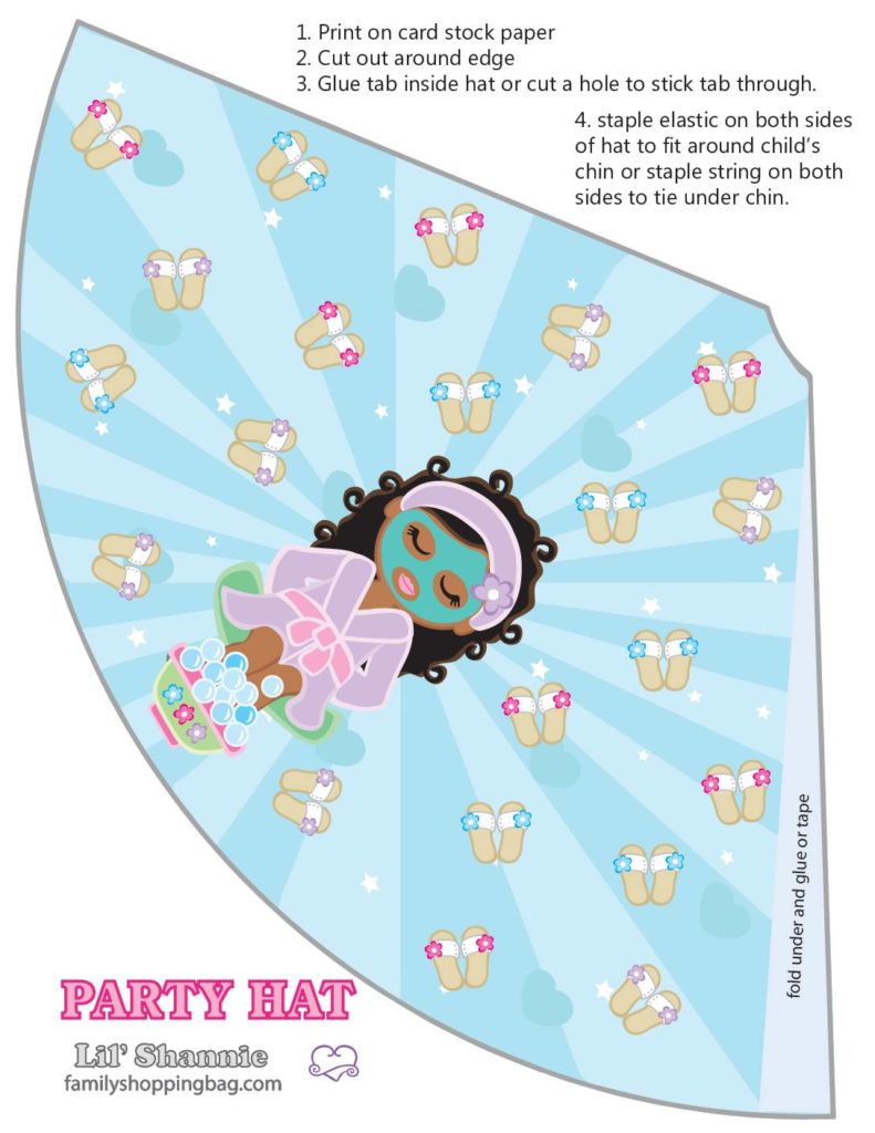 Party Hat Moms Spa Day  pdf
