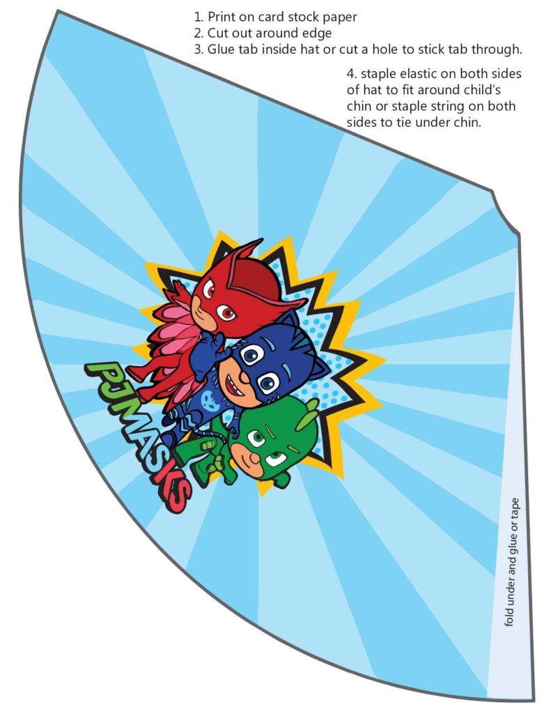 Party Hat PC Masks  pdf