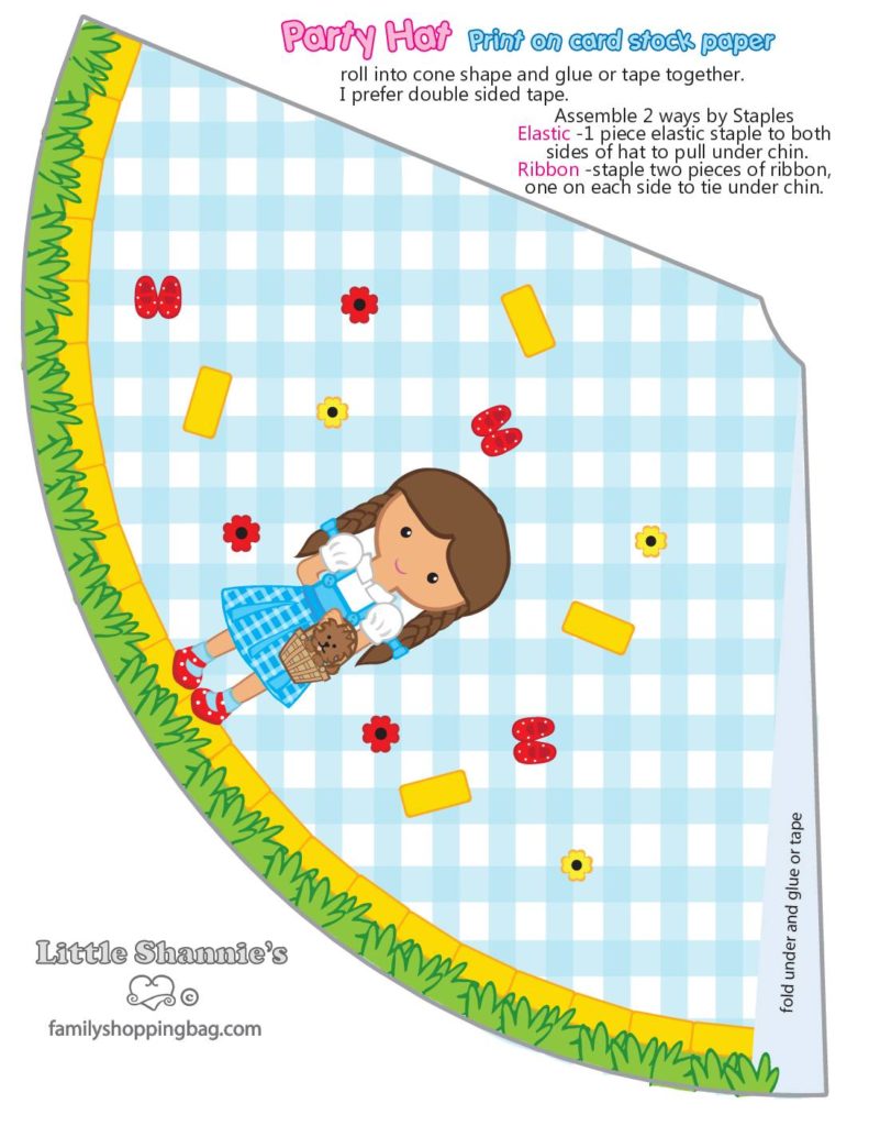 Party Hat Wizard of Oz  pdf