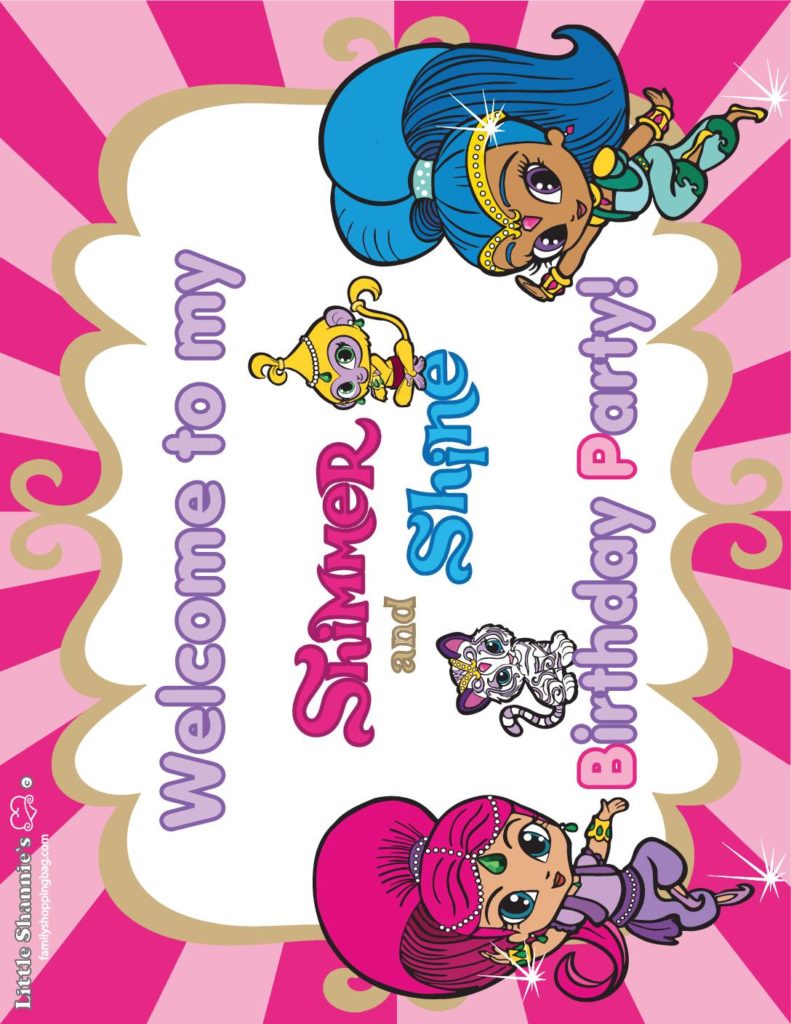 Party Sign  Shimmer  pdf