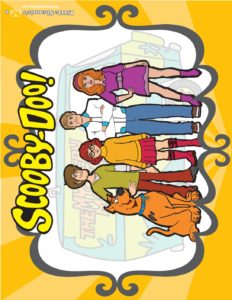 Party Sign 3 Scooby Doo
