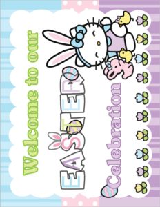 Party Sign Easter