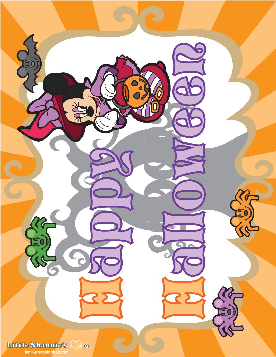 Party Sign Mickey Halloween Party Decorations