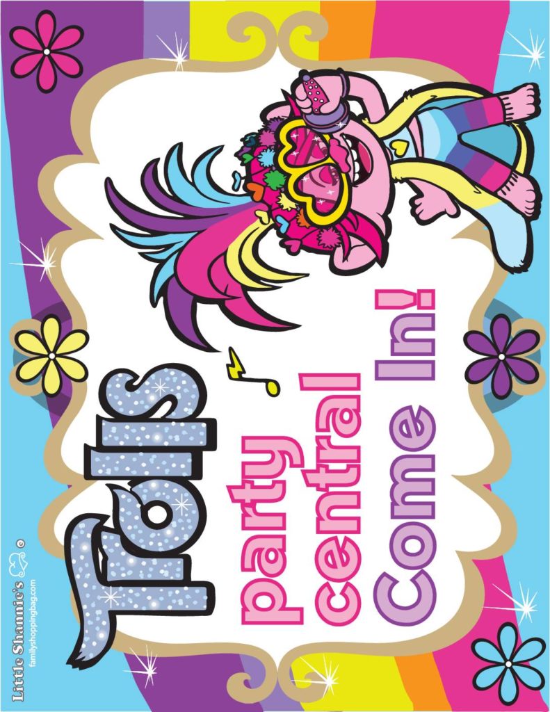 Party Sign Trolls  pdf