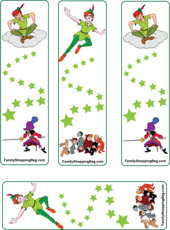 Peter Pan Bookmarks