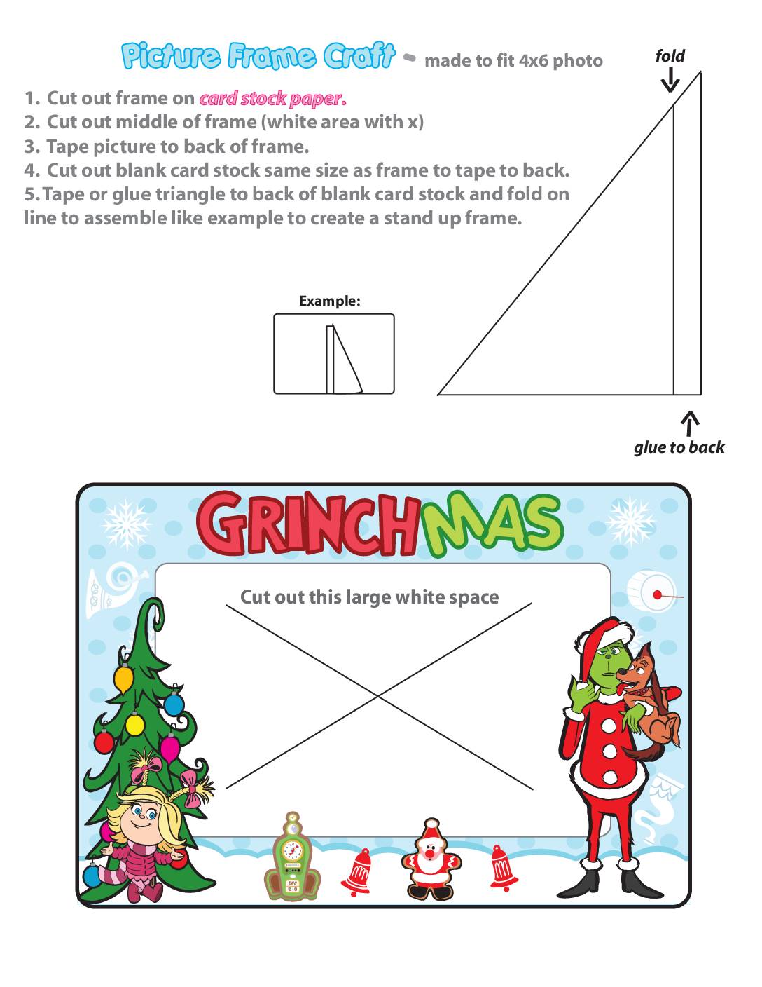 Picture Frame Grinch