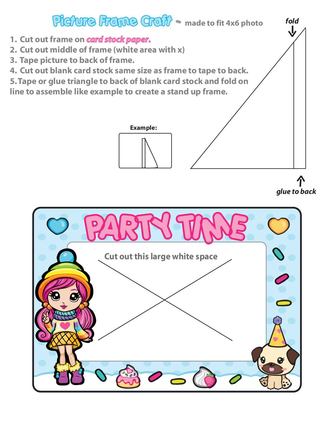 Picture Frame Party Pop Teenies  pdf