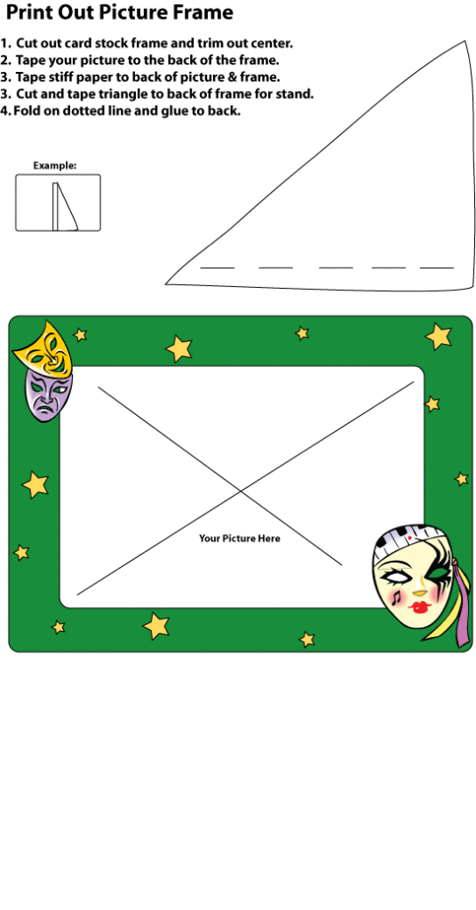 Picture Frame Project Green Crafts