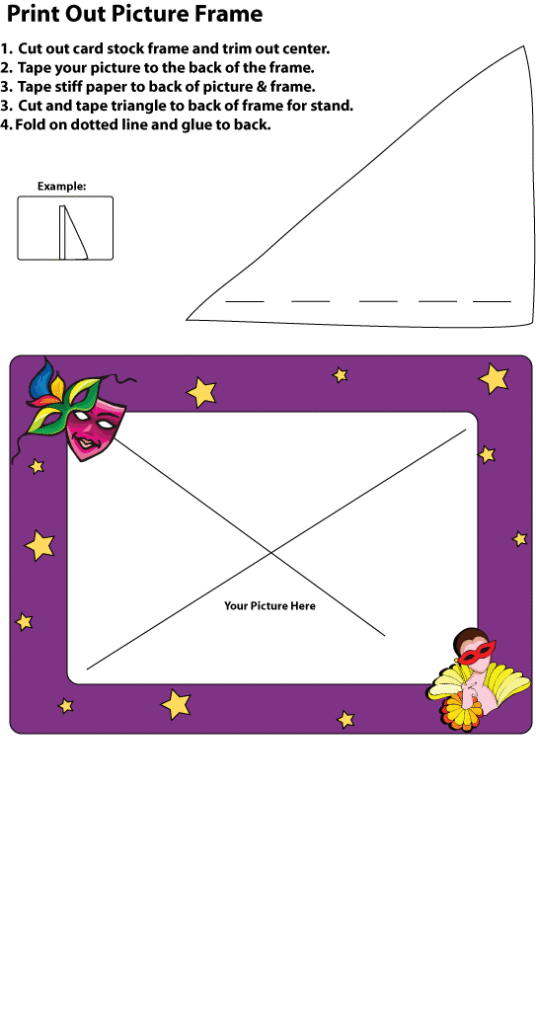 Picture Frame Project Purple Crafts