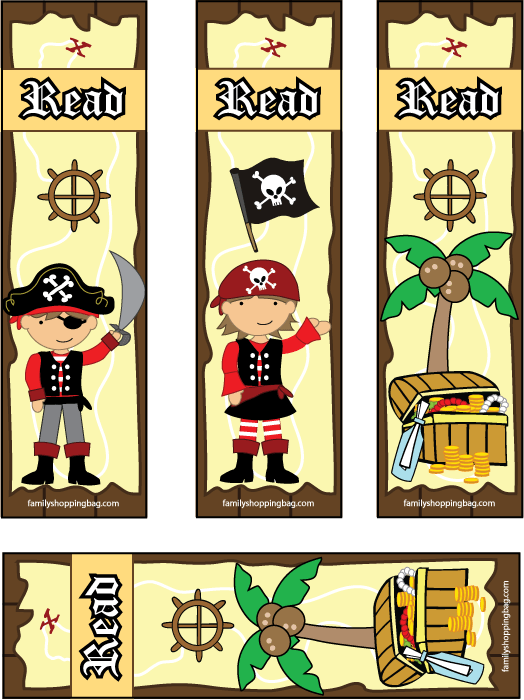 Pirate Bookmarks