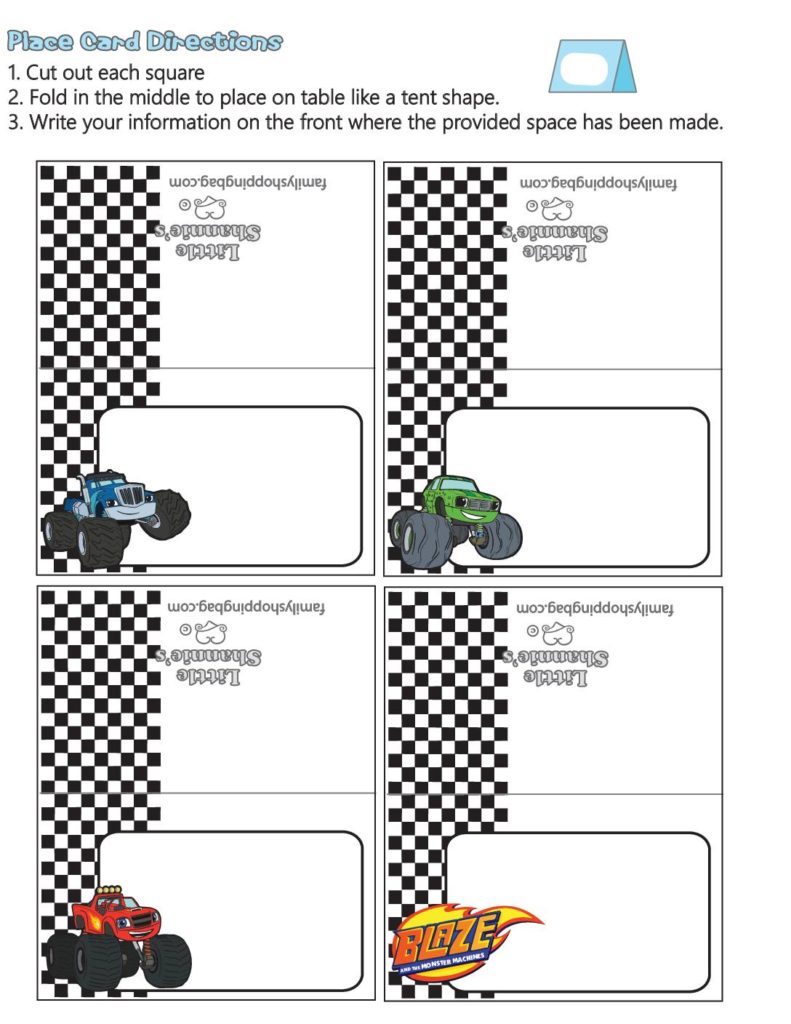 Place Card Blaze  pdf