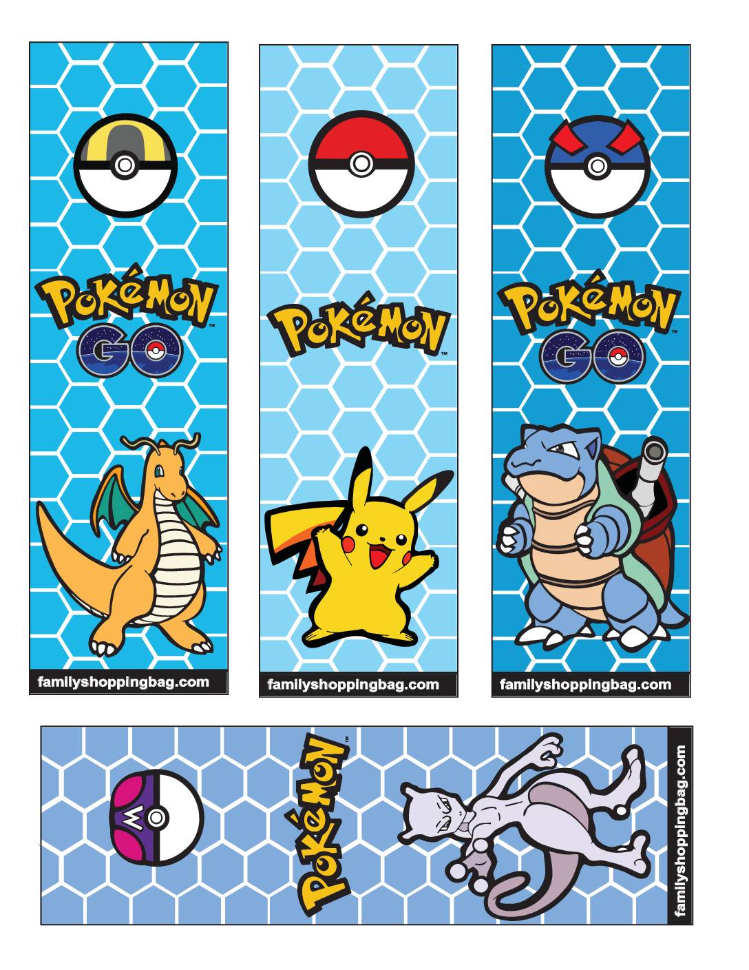 Pokemon Bookmarks  pdf