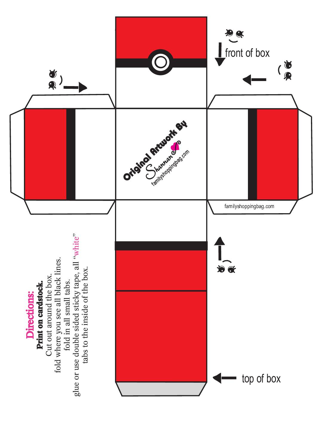 Pokemon Favor Box  pdf