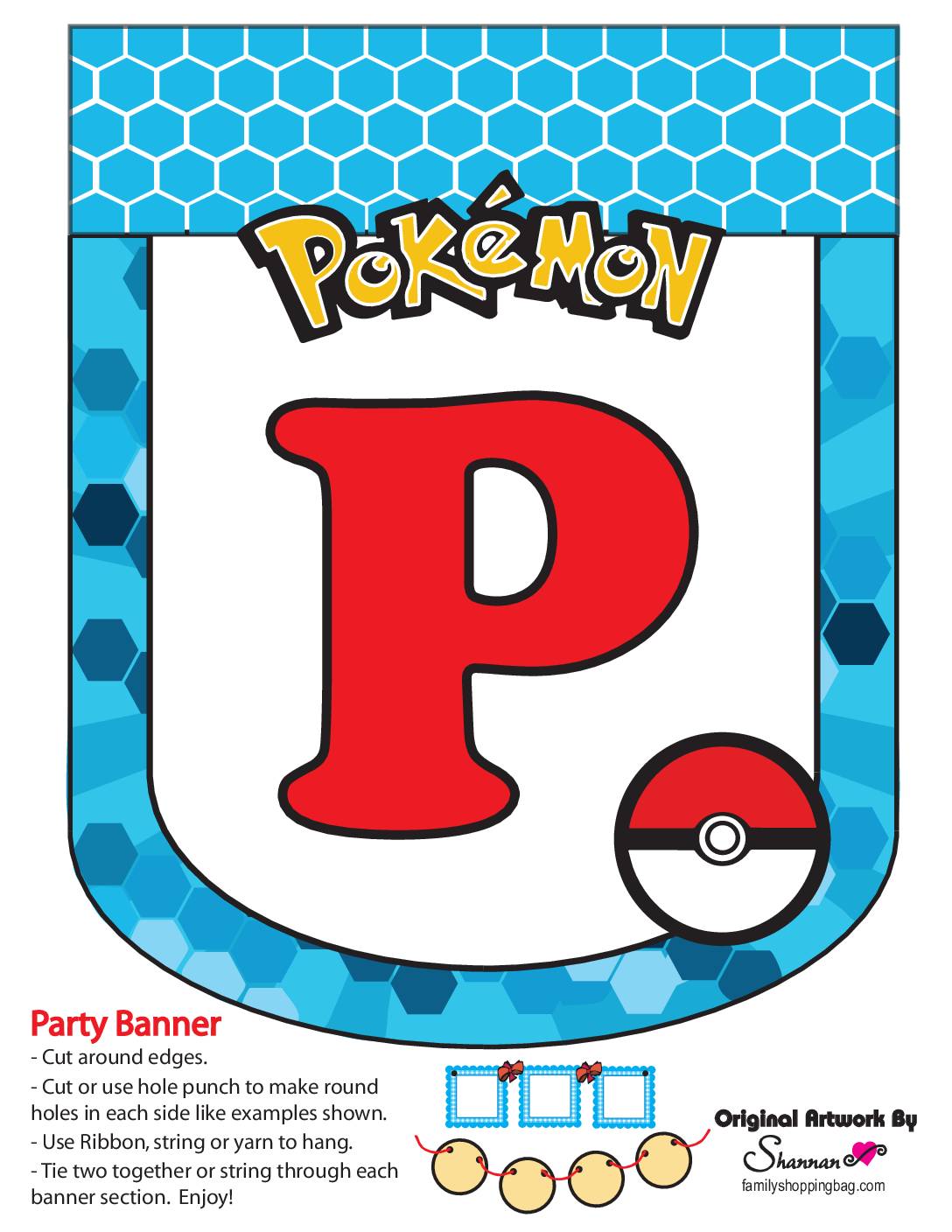 Pokemon Party Banner