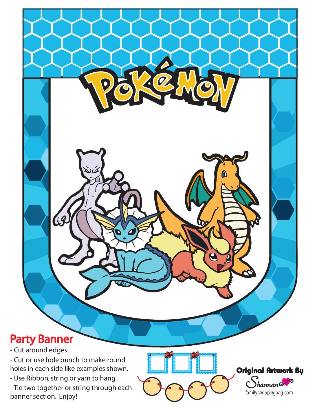 Pokemon Party Banner 7