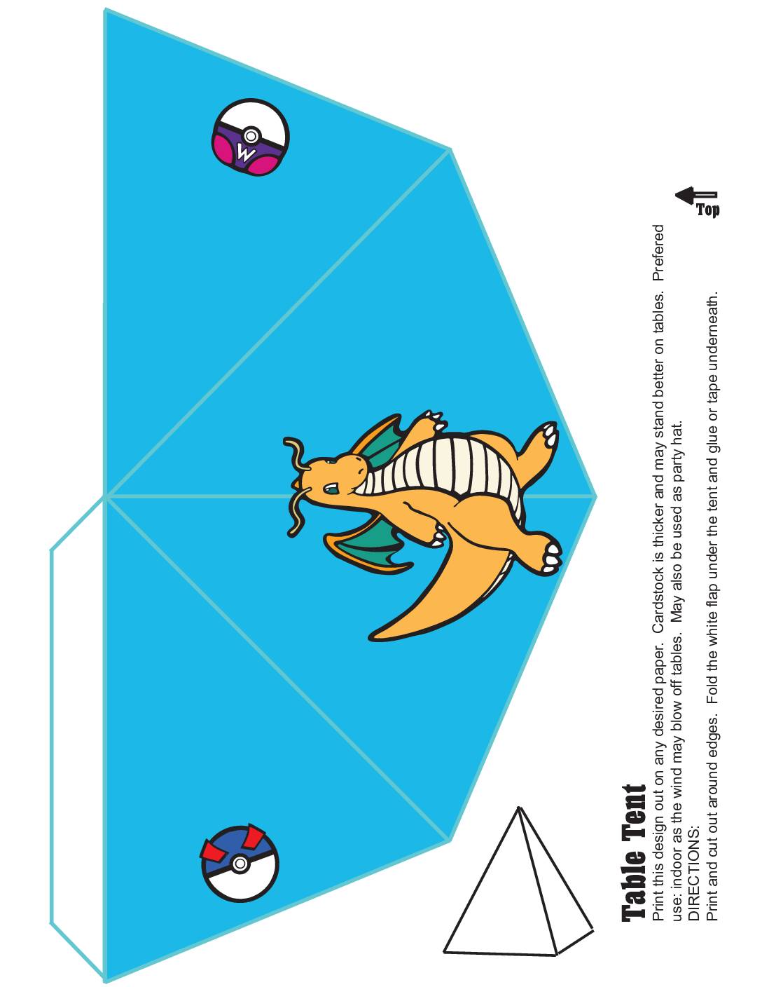 Pokemon Table Decoration   pdf