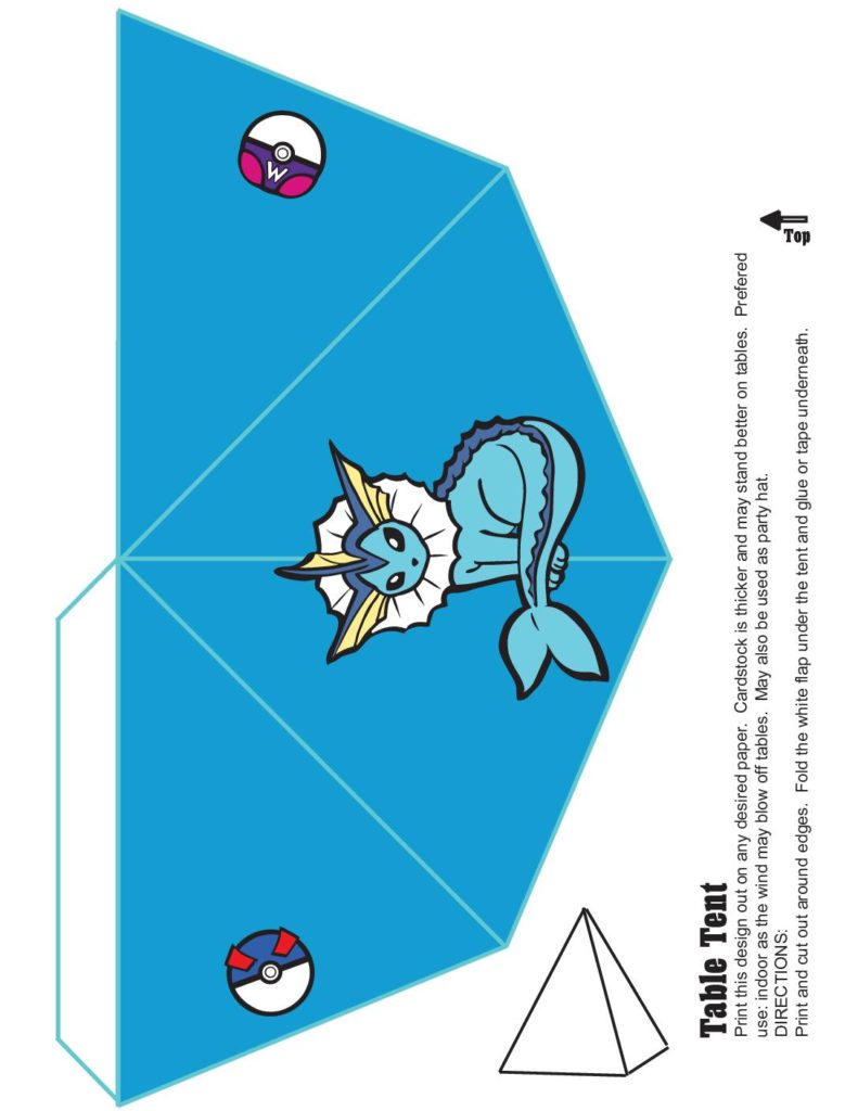 Pokemon Table Decoration   pdf