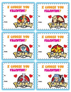 Pokemon Valentines  pdf
