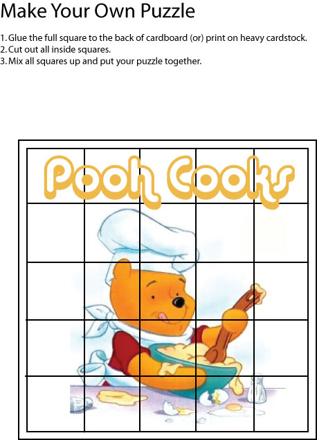 Pooh Chef Game Games