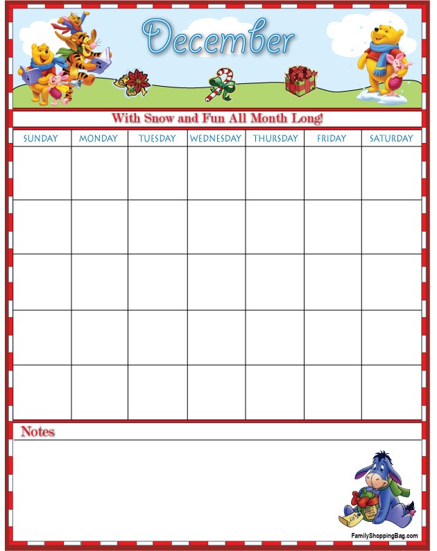 Pooh Christmas Calendar Calendars