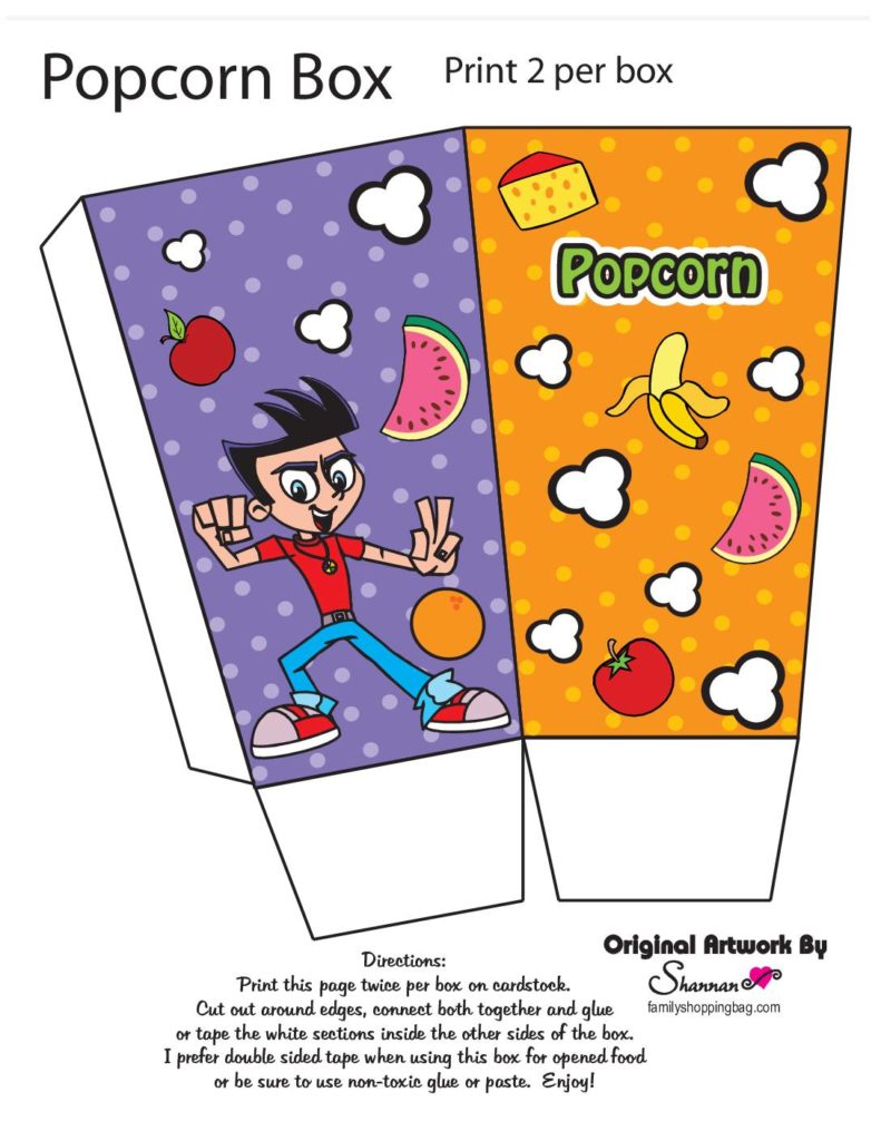 Popcorn Box  pdf