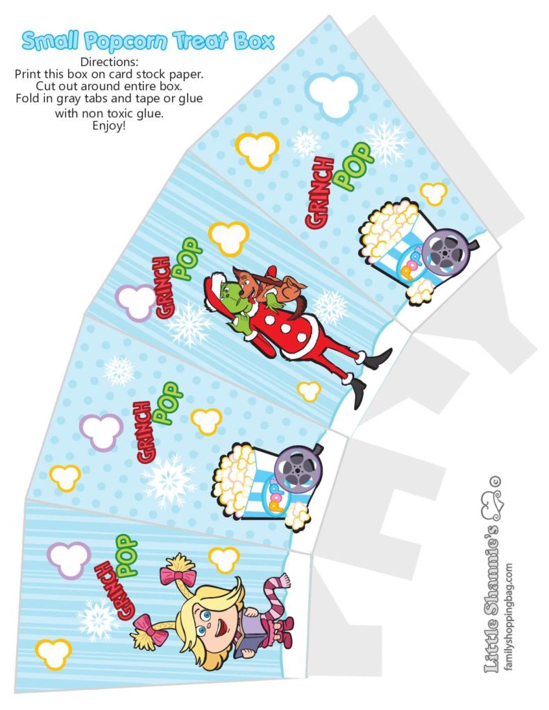 Popcorn Box Grinch  pdf