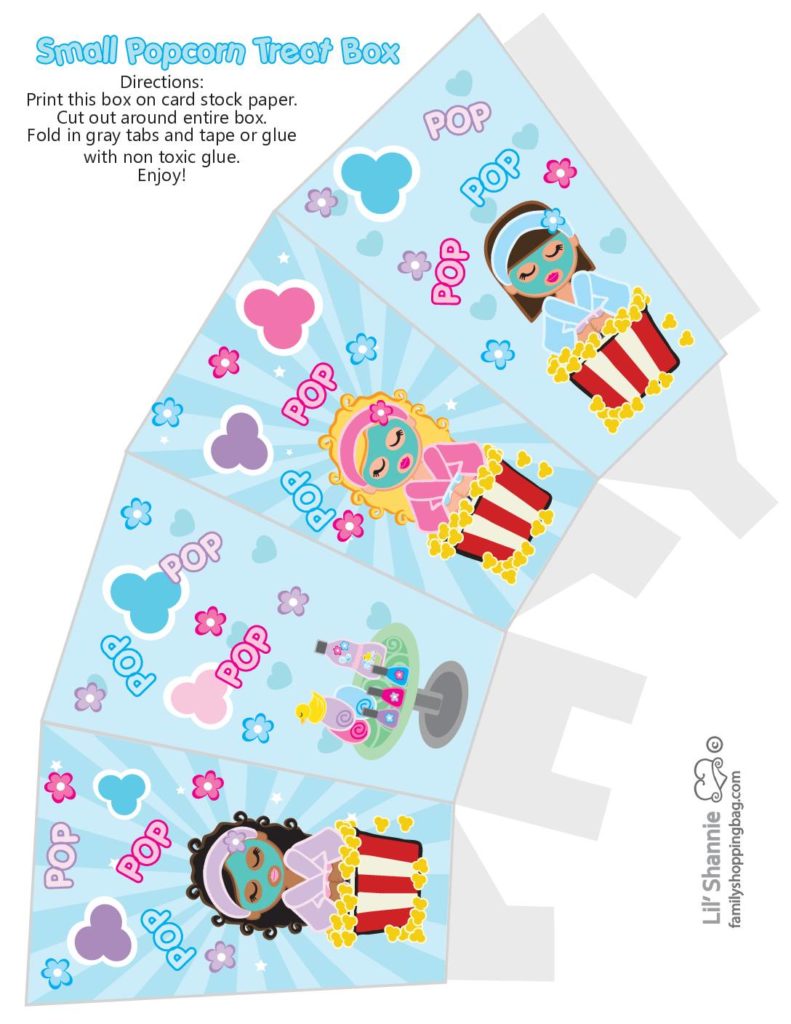 Popcorn Box Moms Spa Day  pdf
