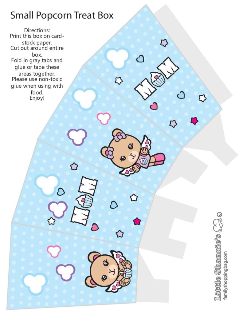 Popcorn Box Mothers Day  pdf