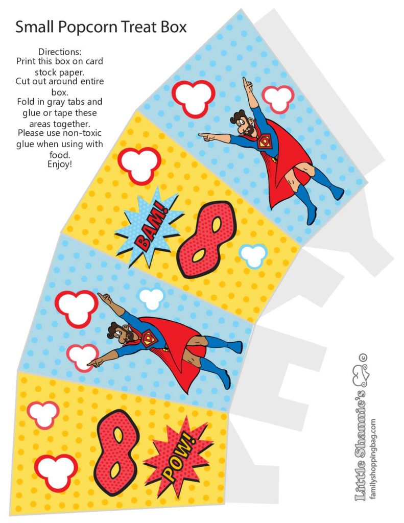 Popcorn Box Super Dad  pdf