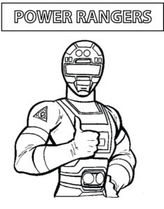 Free Power Rangers Printables – Coloring Pages & Hero Activities