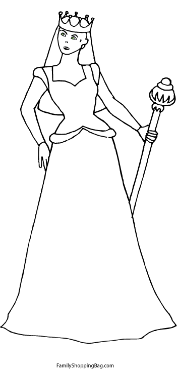 Princess with Scepter