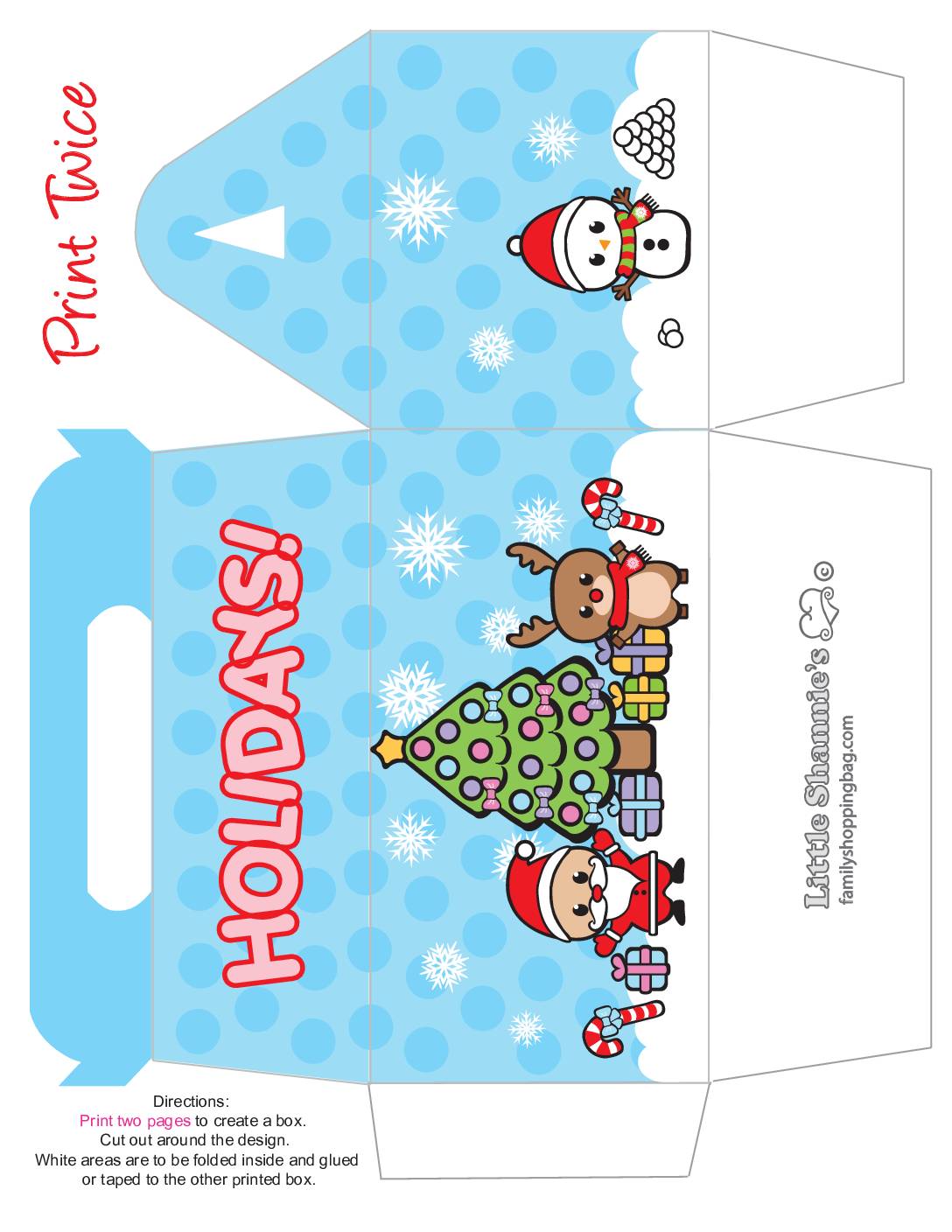 Purse Box Christmas  pdf