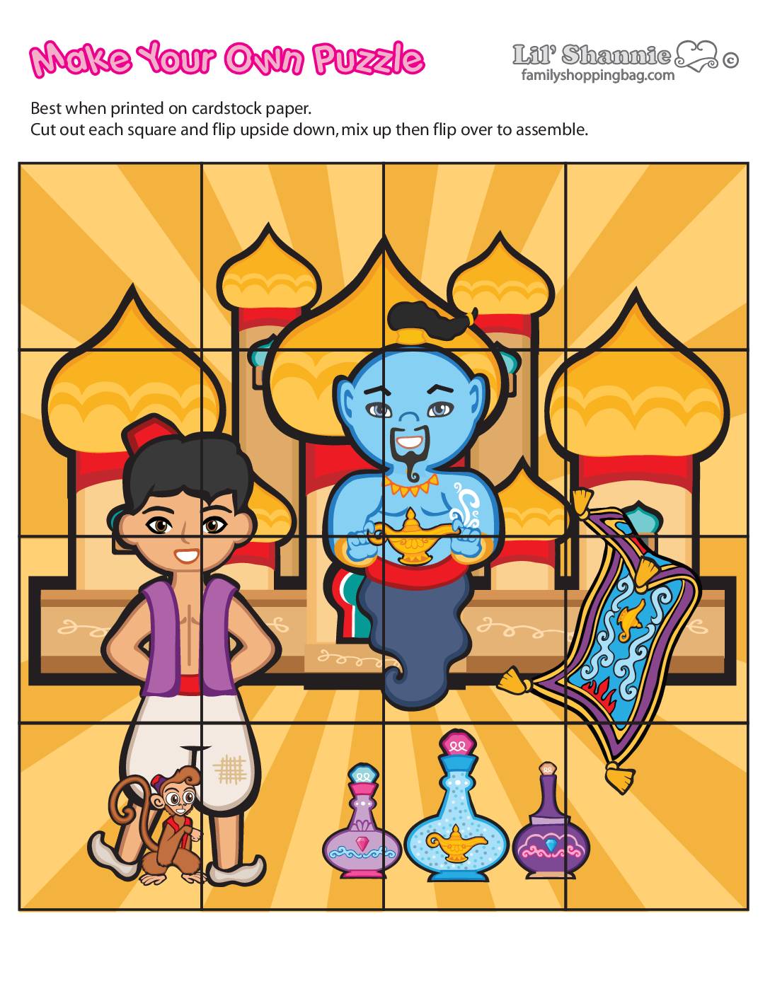 Puzzle 2 Aladdin Games