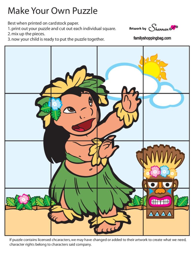 Puzzle  Lilo and Stitch  pdf